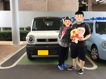 ――ハスラー　納車しました！！